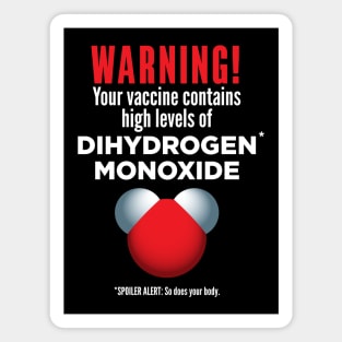 DIHYDROGEN MONOXIDE Magnet